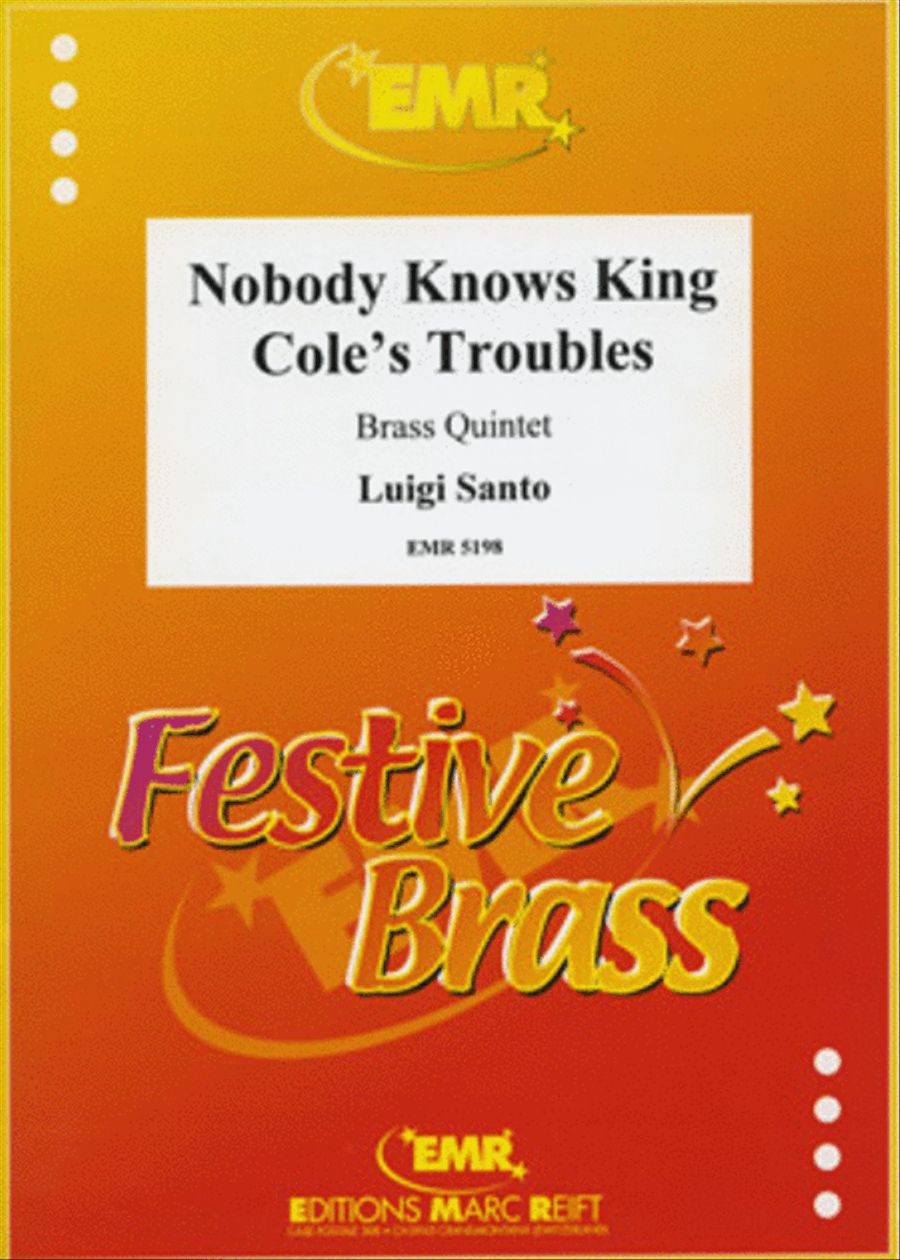 Nobody Knows King Cole's Troubles Brass Quintet scores gallery preview page 1