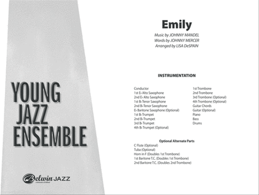 Emily Jazz Ensemble scores gallery preview page 2
