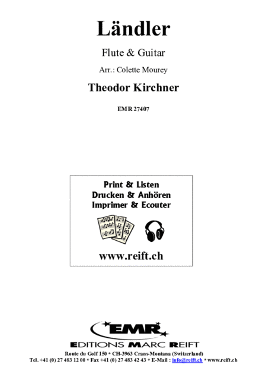 Landler Landler Flute scores gallery preview page 2