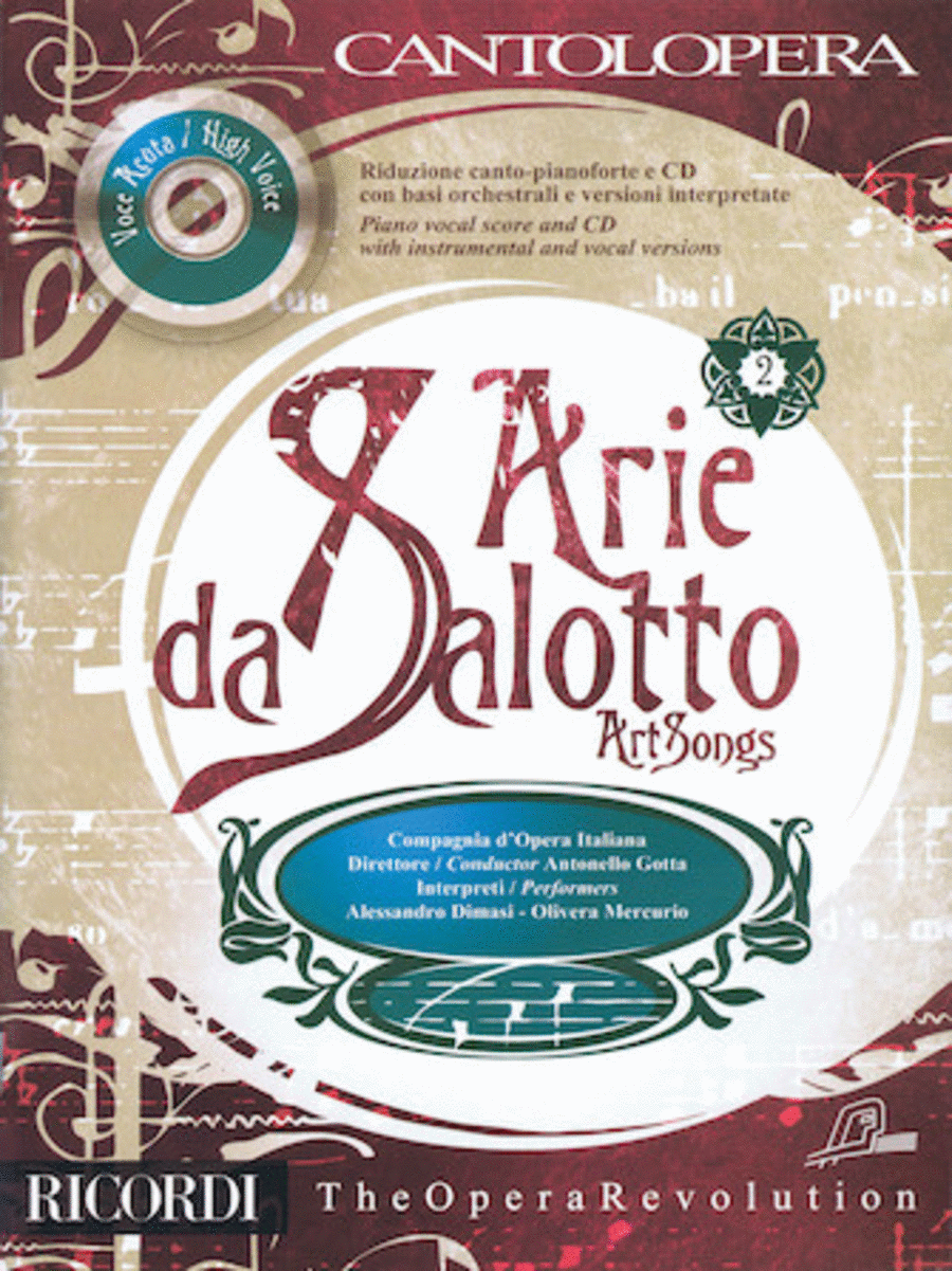 Art Songs Art Songs High Voice scores gallery preview page 1