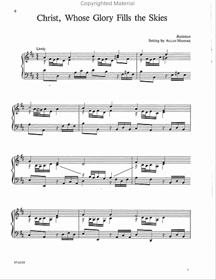 The (Really) Little Organ Book Organ scores gallery preview page 3