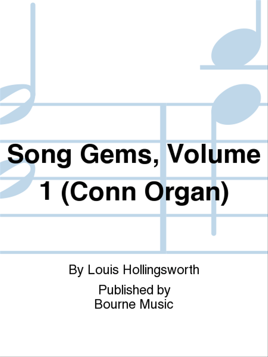 Song Gems, Vol. 1 (Conn Organ)