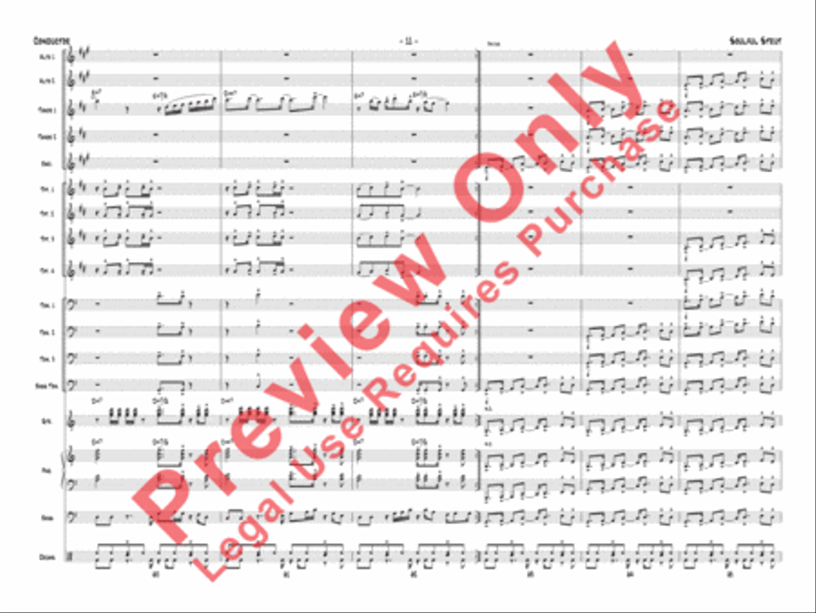 Soulful Strut Jazz Ensemble scores gallery preview page 12
