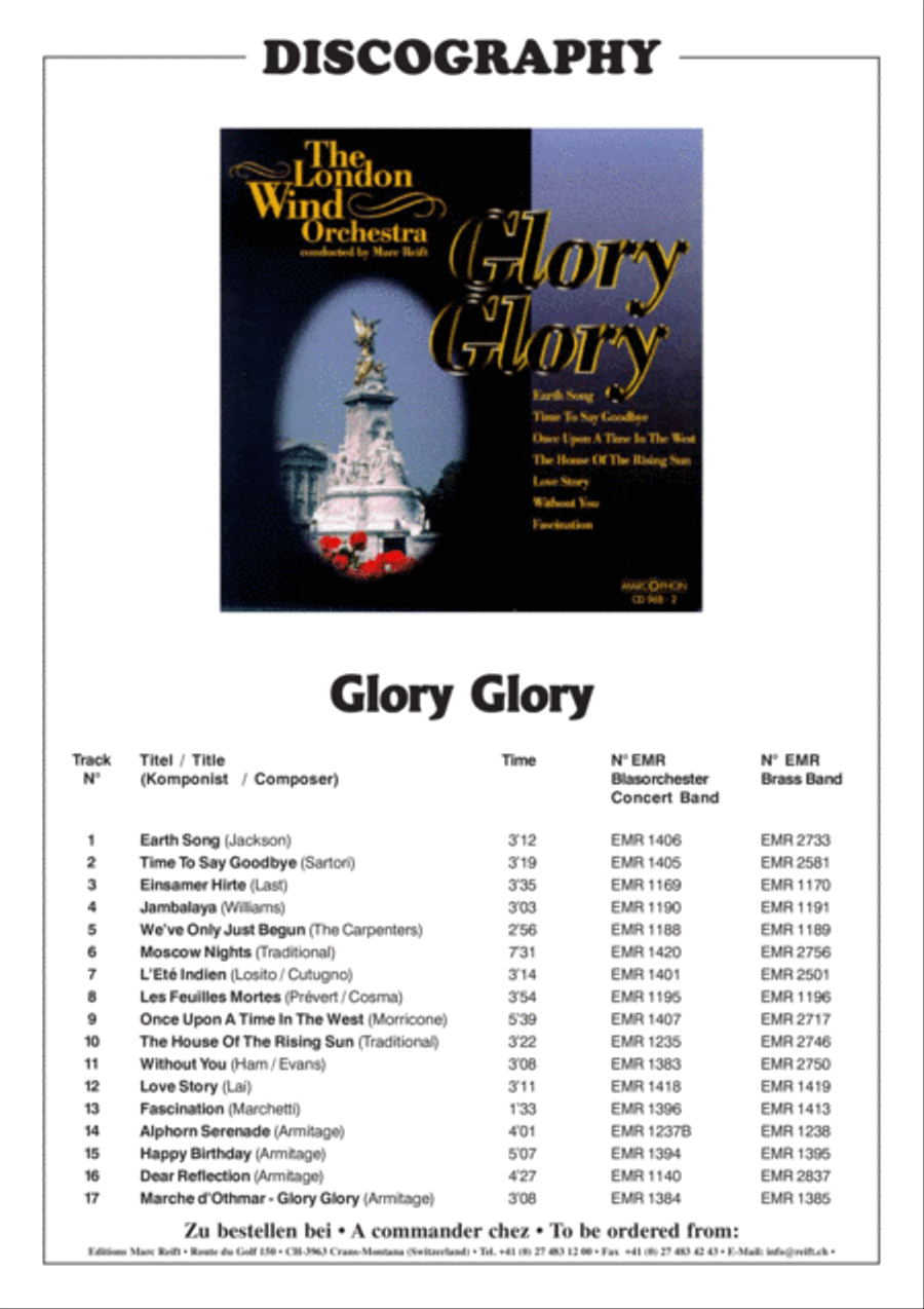 Alphorn Serenade Brass Band scores gallery preview page 3