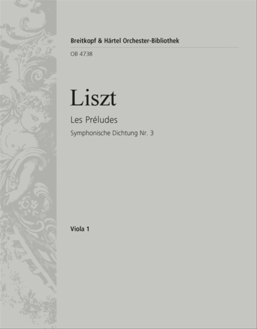 Les Préludes Orchestra scores gallery preview page 1