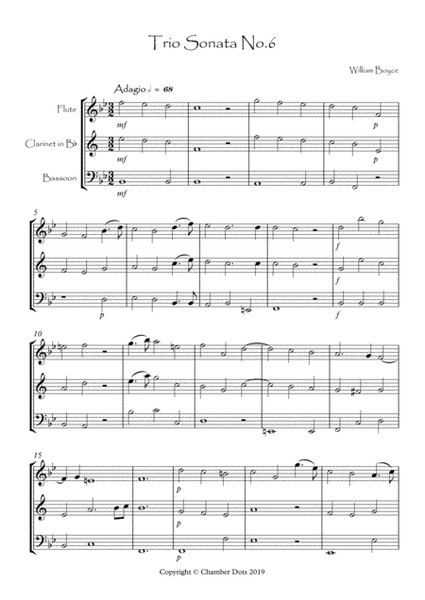 Trio Sonata No.6 image number null