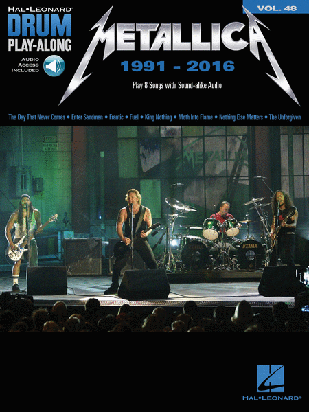 Metallica: 1991-2016 (Drum Play-Along Volume 48)