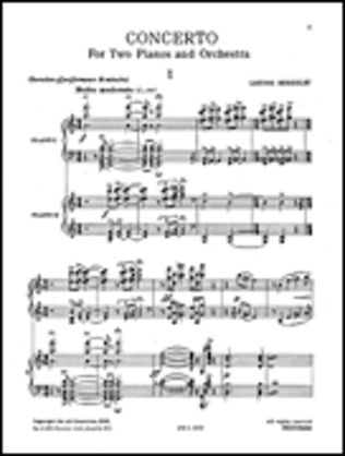 Concerto For 2 Pianos And Orchestra, Op. 30