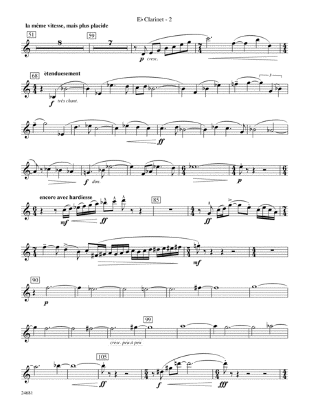 L'Esprit du Tour: A Fanfare for Lance: E-flat Soprano Clarinet