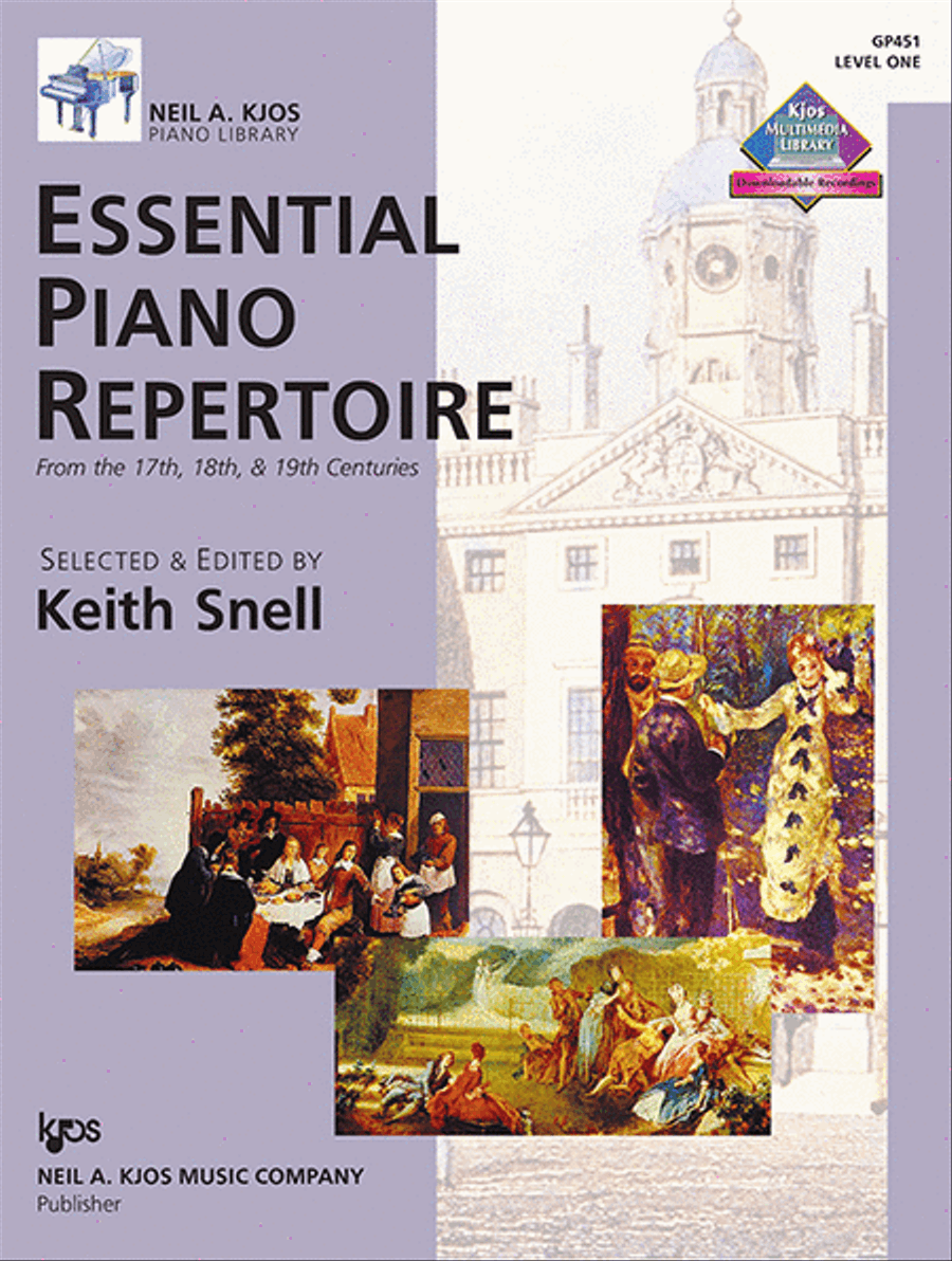 Essential Piano Repertoire - Level One Piano Method scores gallery preview page 1