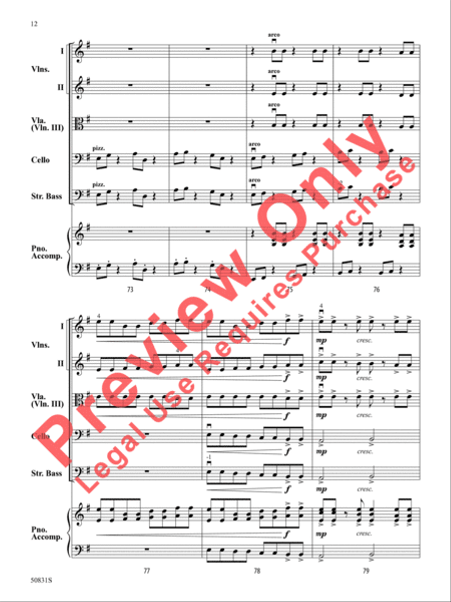 Fury String Orchestra scores gallery preview page 13