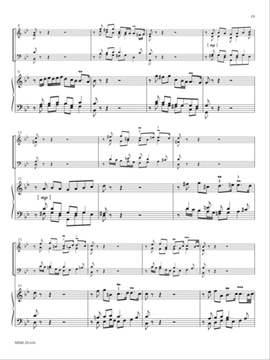 Echo (Dialogue) Organ scores gallery preview page 2