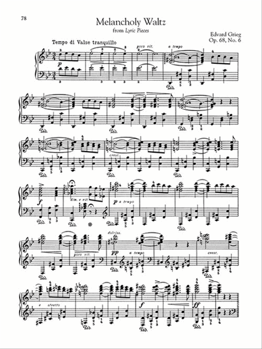 95 Waltzes by 16 Composers for Piano Piano Solo scores gallery preview page 4