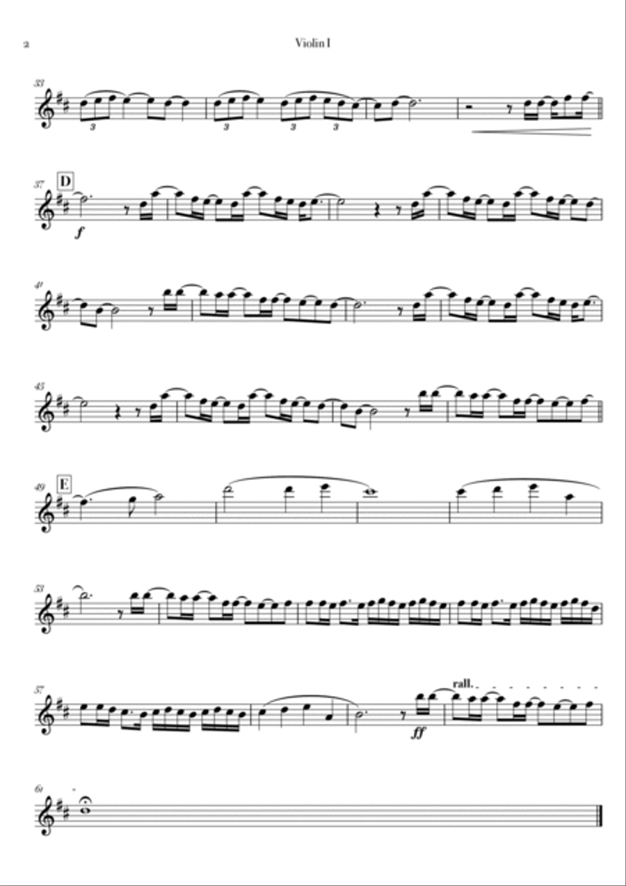 So Will I (100 Billion X) String Quartet scores gallery preview page 2