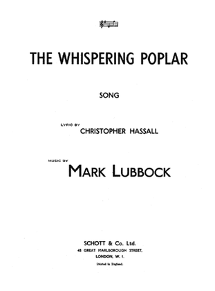 Lubbock Whispering Poplar Vce