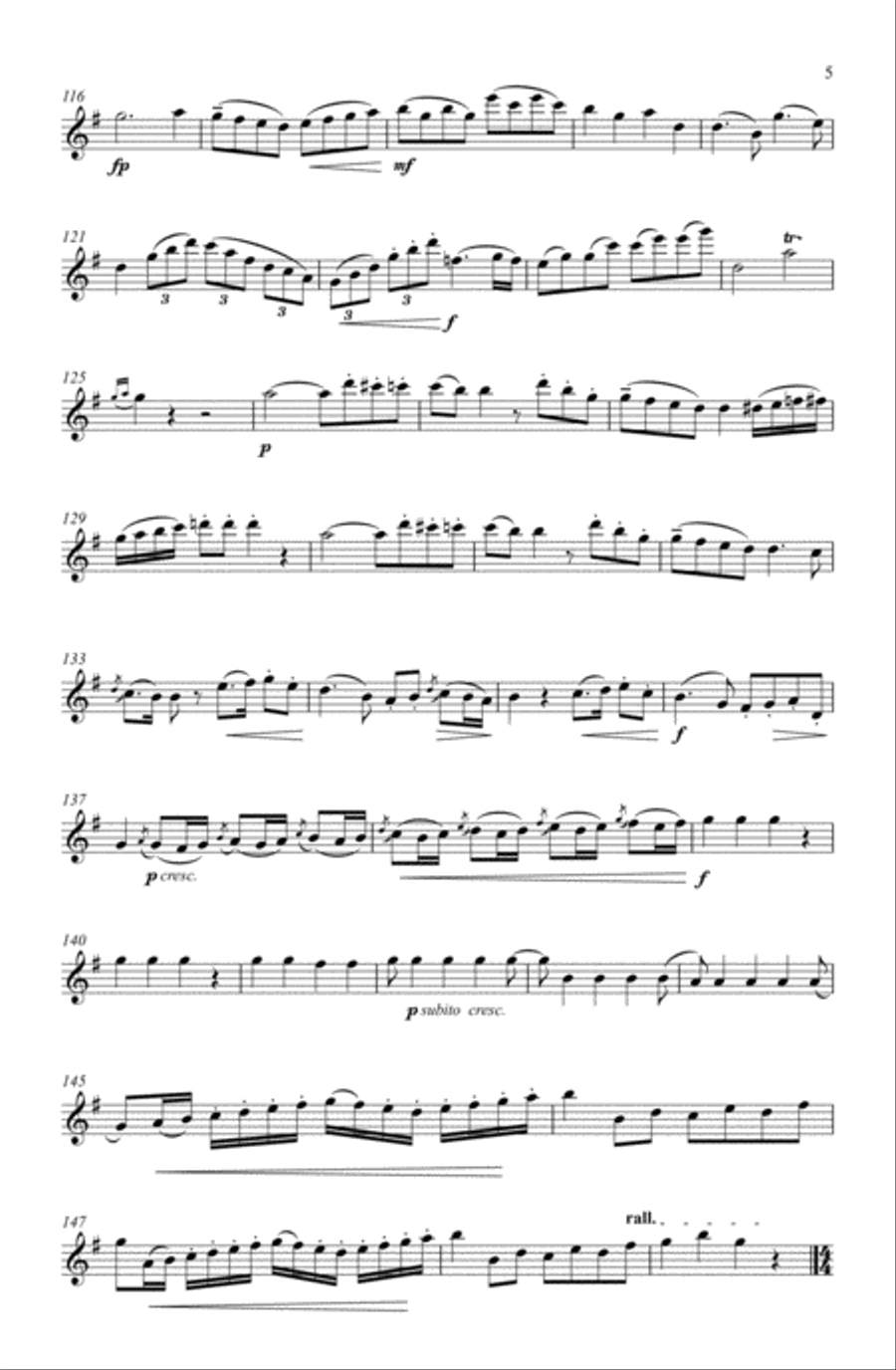 Hoffmeister Flute & Viola Duet Flute scores gallery preview page 6