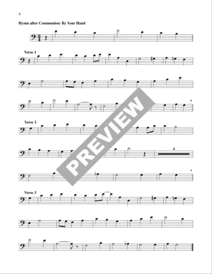 Unfailing Light - Cello edition 2-Octaves scores gallery preview page 5