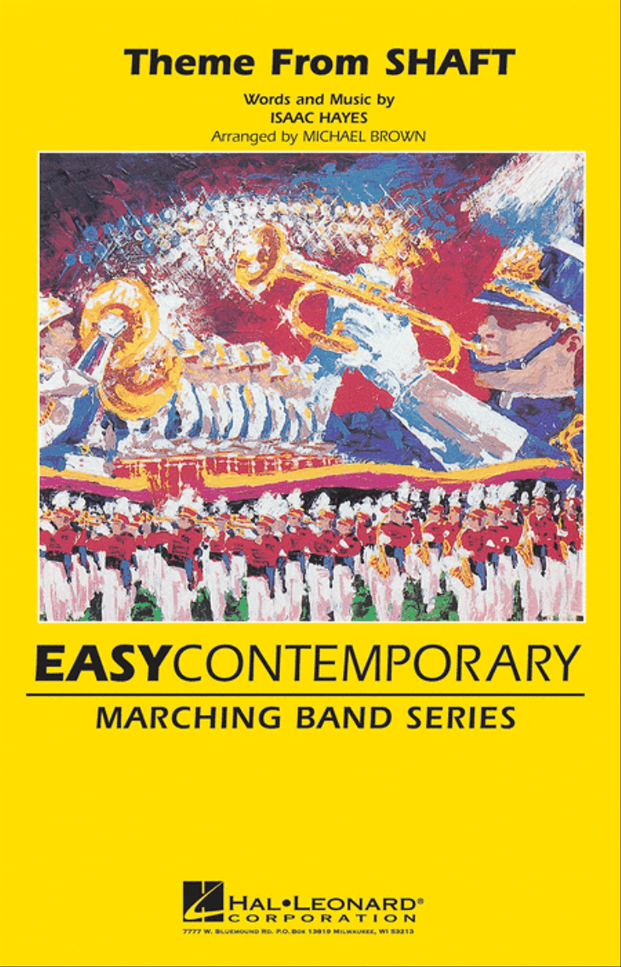 Theme from Shaft Marching Band scores gallery preview page 1