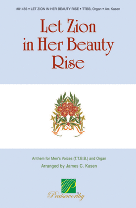 Book cover for Let Zion in Her Beauty Rise - TTBB