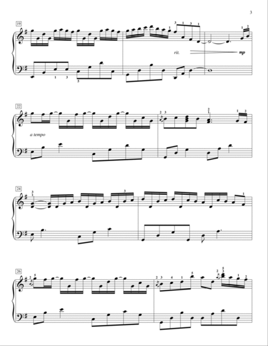 River Flows In You (arr. Wayne Hawkins) Piano Method scores gallery preview page 3