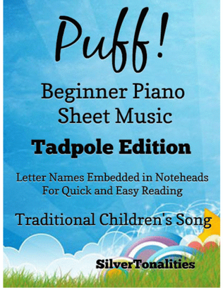 Book cover for Puff Beginner Piano Sheet Music 2nd Edition