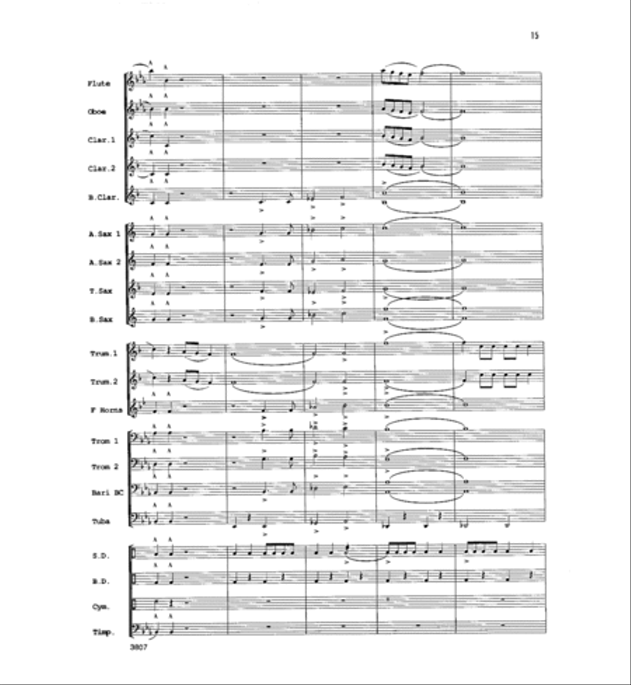 Amarado Concert Band scores gallery preview page 14