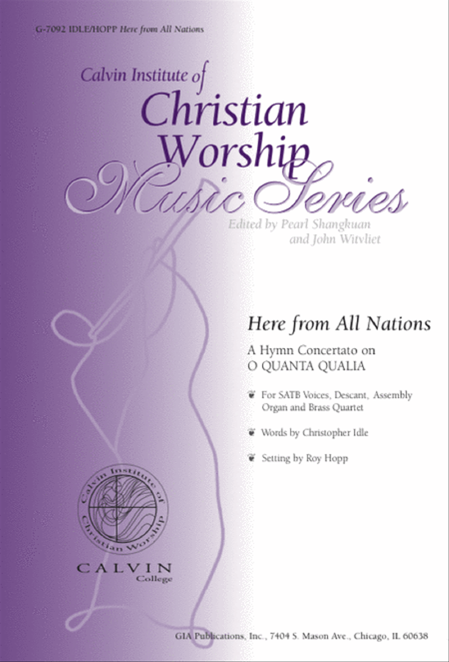Here from All Nations - Instrument edition Trombone scores gallery preview page 1