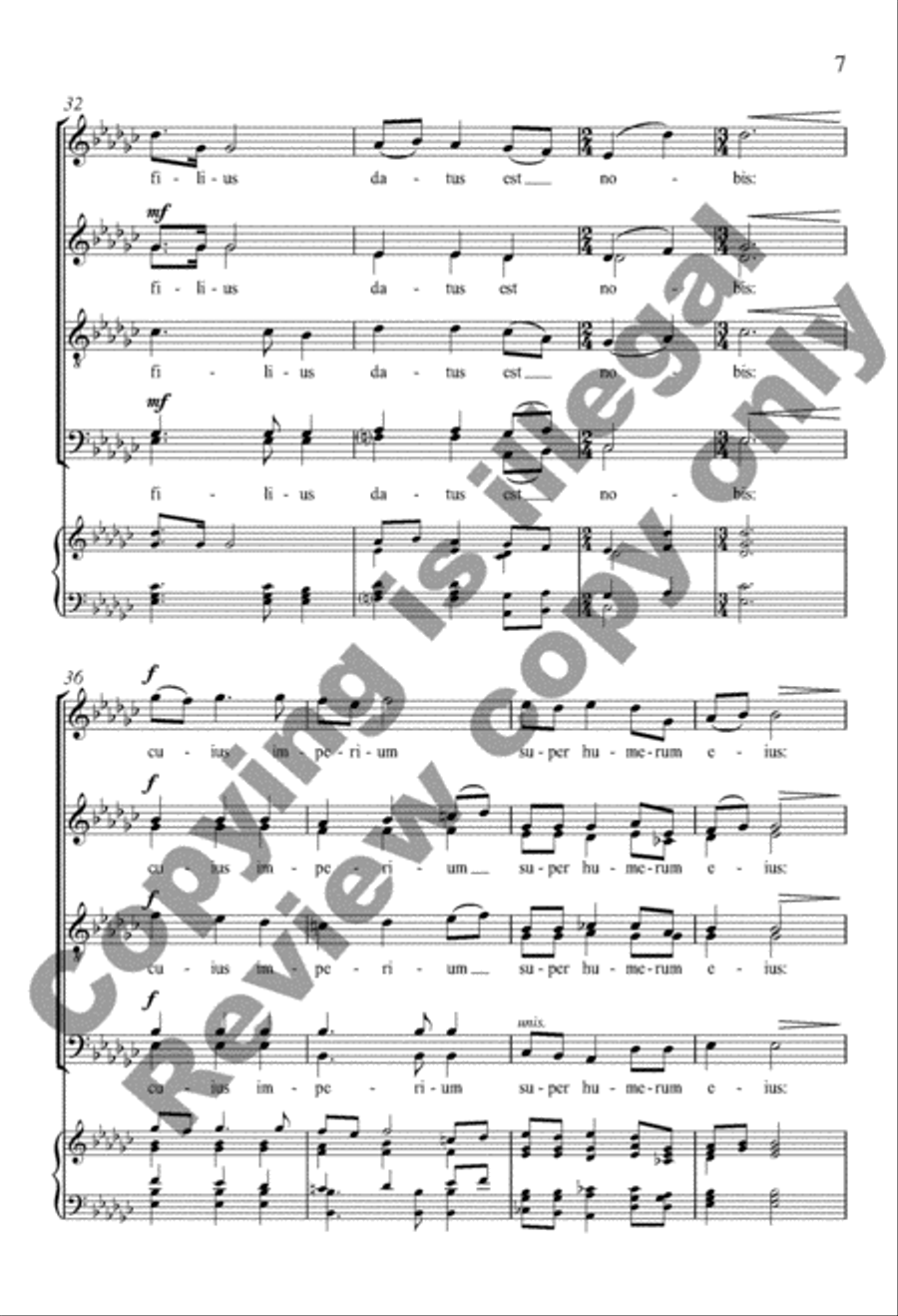 Puer natus est nobis Puer natus est nobis Divisi scores gallery preview page 18