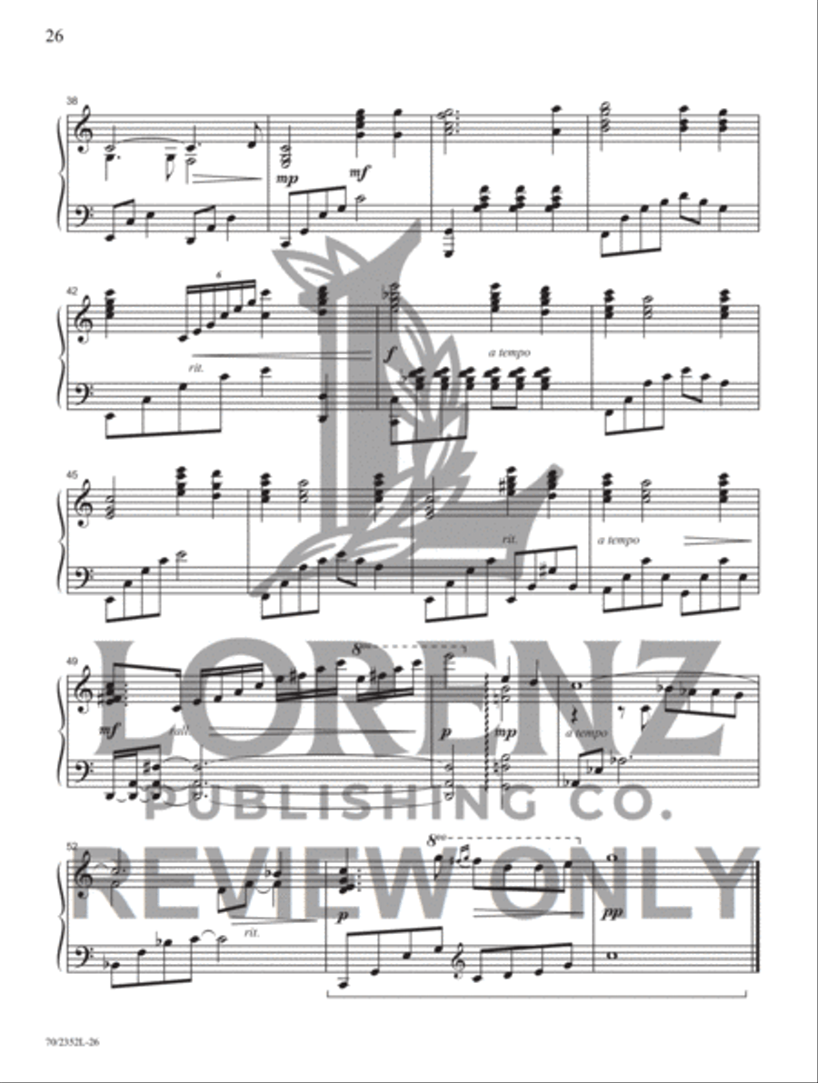 The Best of Mark Hayes for the Intermediate Pianist Piano Solo scores gallery preview page 18