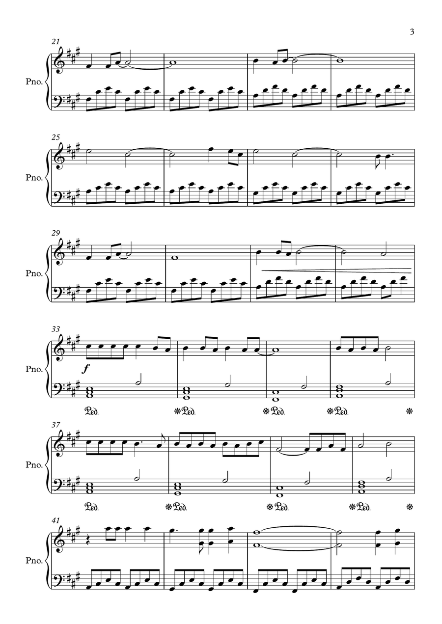 Someone Like You Easy Piano scores gallery preview page 3