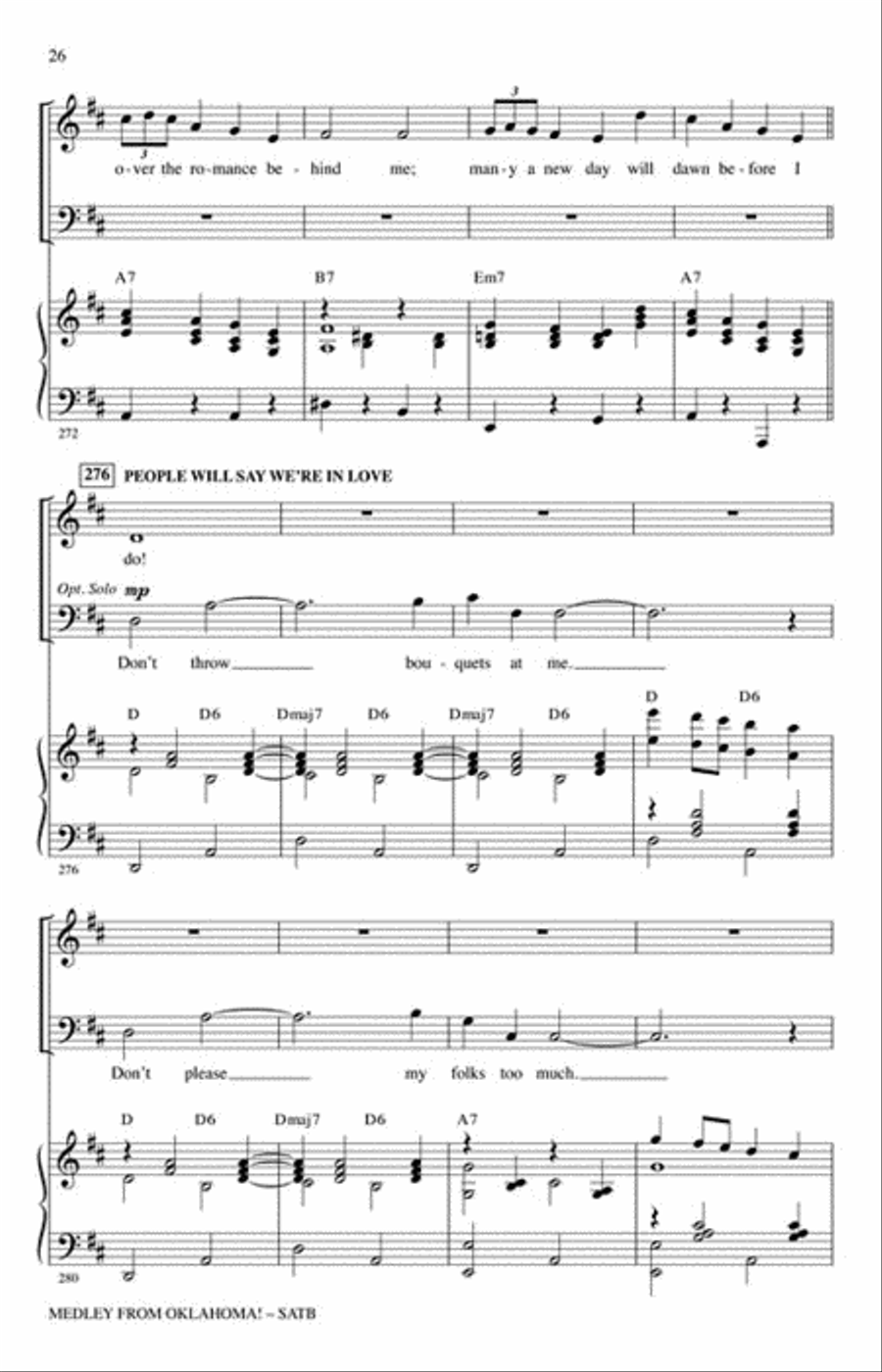 Oklahoma! Oklahoma! 4-Part scores gallery preview page 5