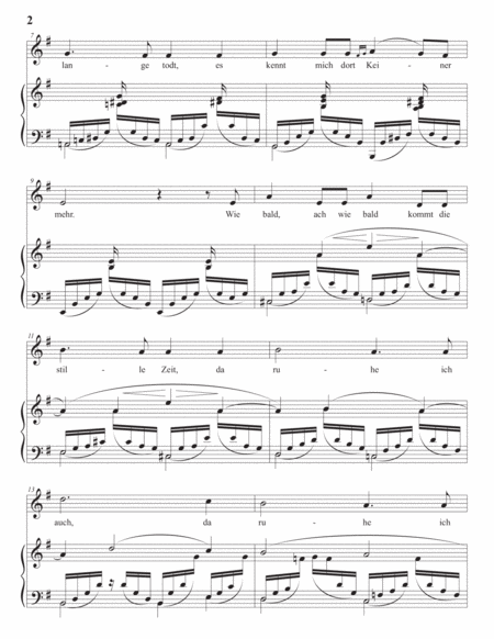SCHUMANN: In der Fremde, Op. 39 no. 1 (transposed to E minor)