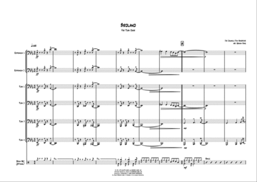 Birdland Brass Ensemble scores gallery preview page 2