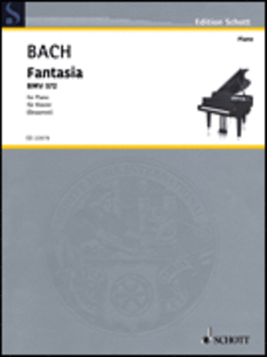 Fantasia in G Major, BWV 572 Piano Solo scores gallery preview page 1