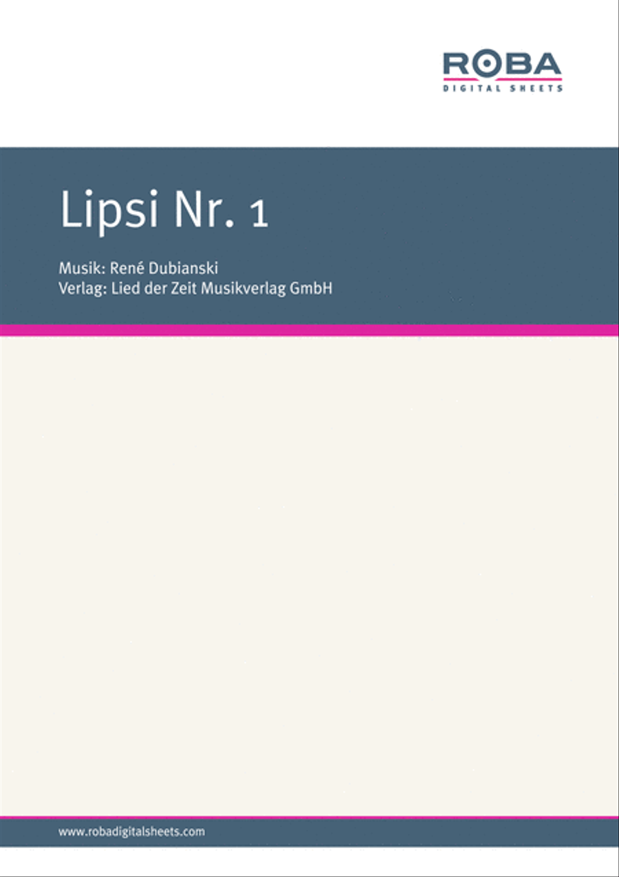Lipsi Nr. 1 Voice scores gallery preview page 1