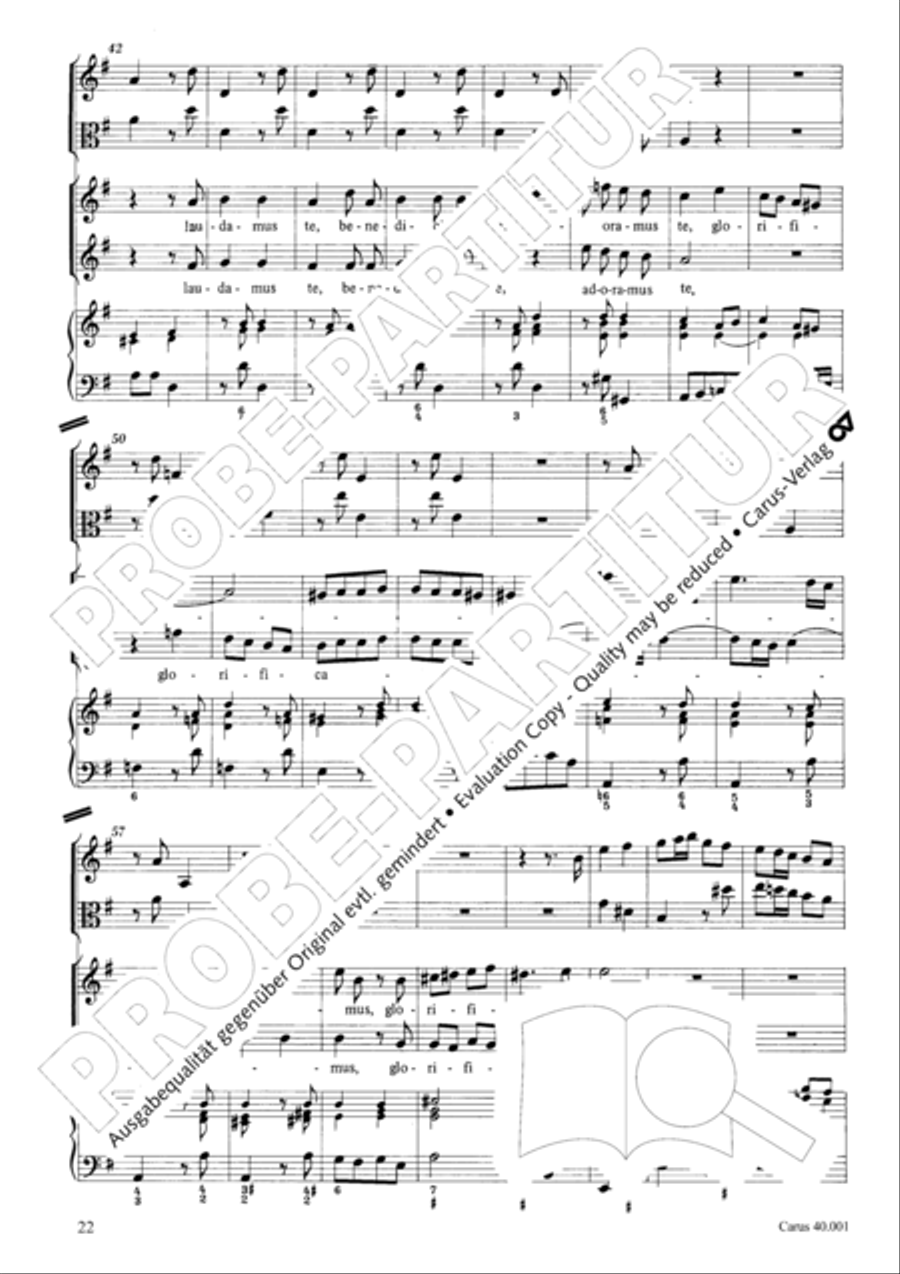 Gloria in D SSA scores gallery preview page 29