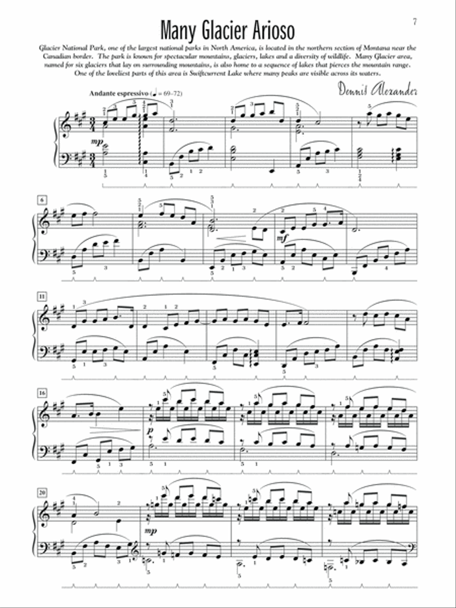 The Great Northwest Piano Solo scores gallery preview page 3