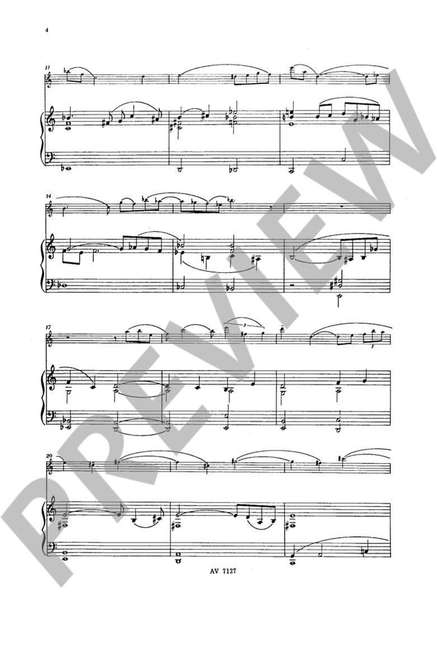 Vision op. 140 Flute Solo scores gallery preview page 2