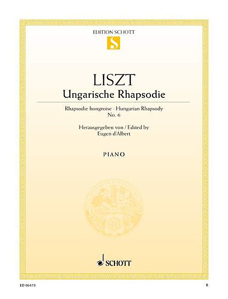 Hungarian Rhapsody No. 6 in D-flat Major