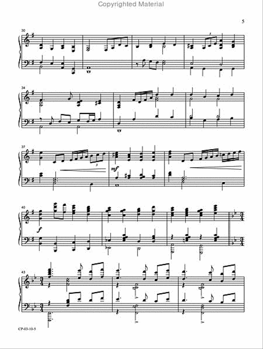 The Church Pianist's Library, Vol. 8 Piano Solo scores gallery preview page 4