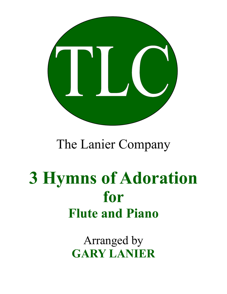 6 HYMNS of Adoration & Guidance Set 1 & 2 (Duets - Flute and Piano with Parts) Flute Solo scores gallery preview page 2