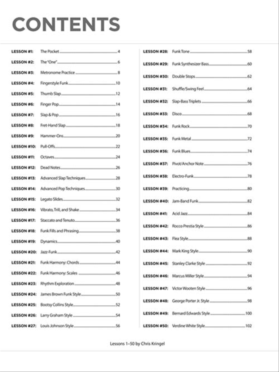 100 Funk/R&B Lessons Electric Guitar scores gallery preview page 3
