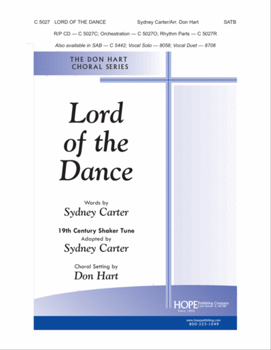 Lord of the Dance 4-Part scores gallery preview page 2