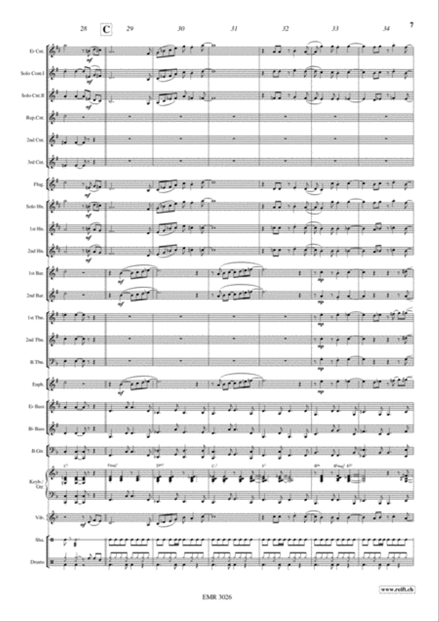 Wave Brass Band scores gallery preview page 8