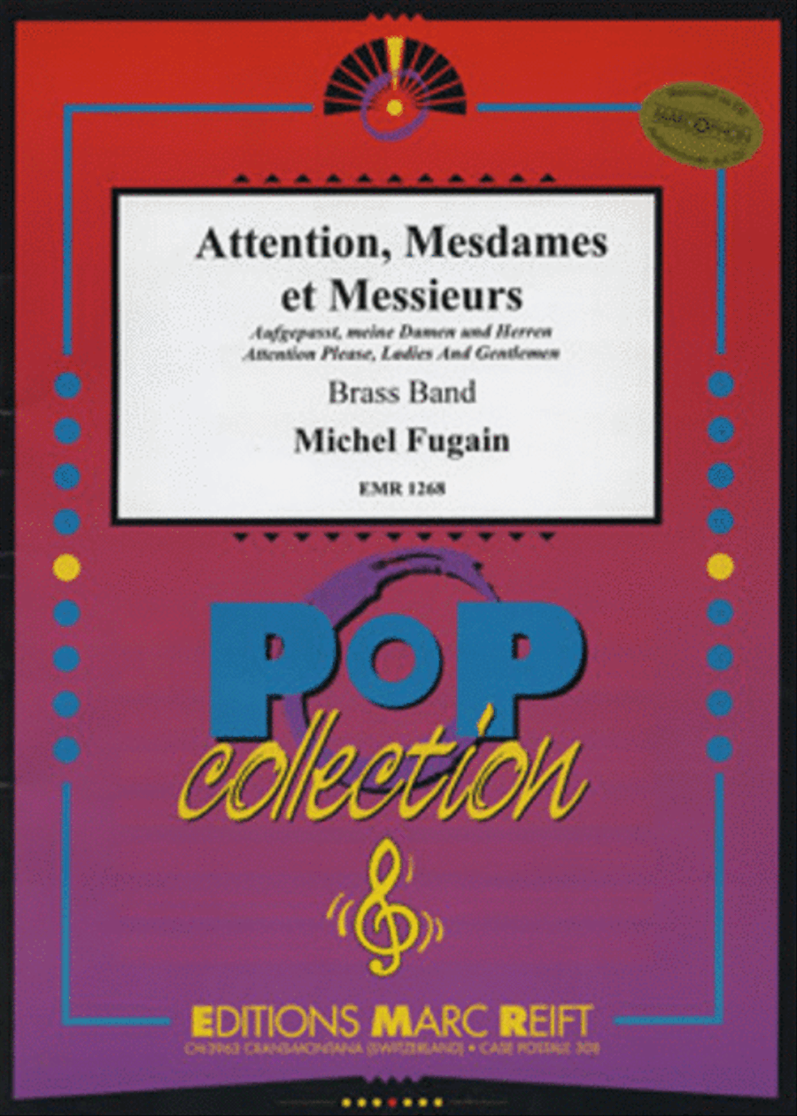 Attention, Mesdames et Messieurs Brass Band scores gallery preview page 1