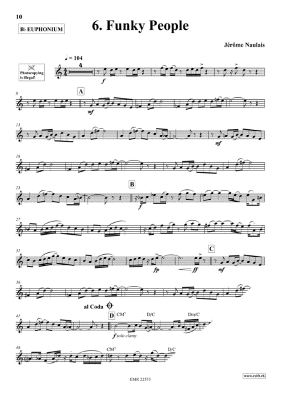 Play With Your Band Volume 2 Euphonium scores gallery preview page 8