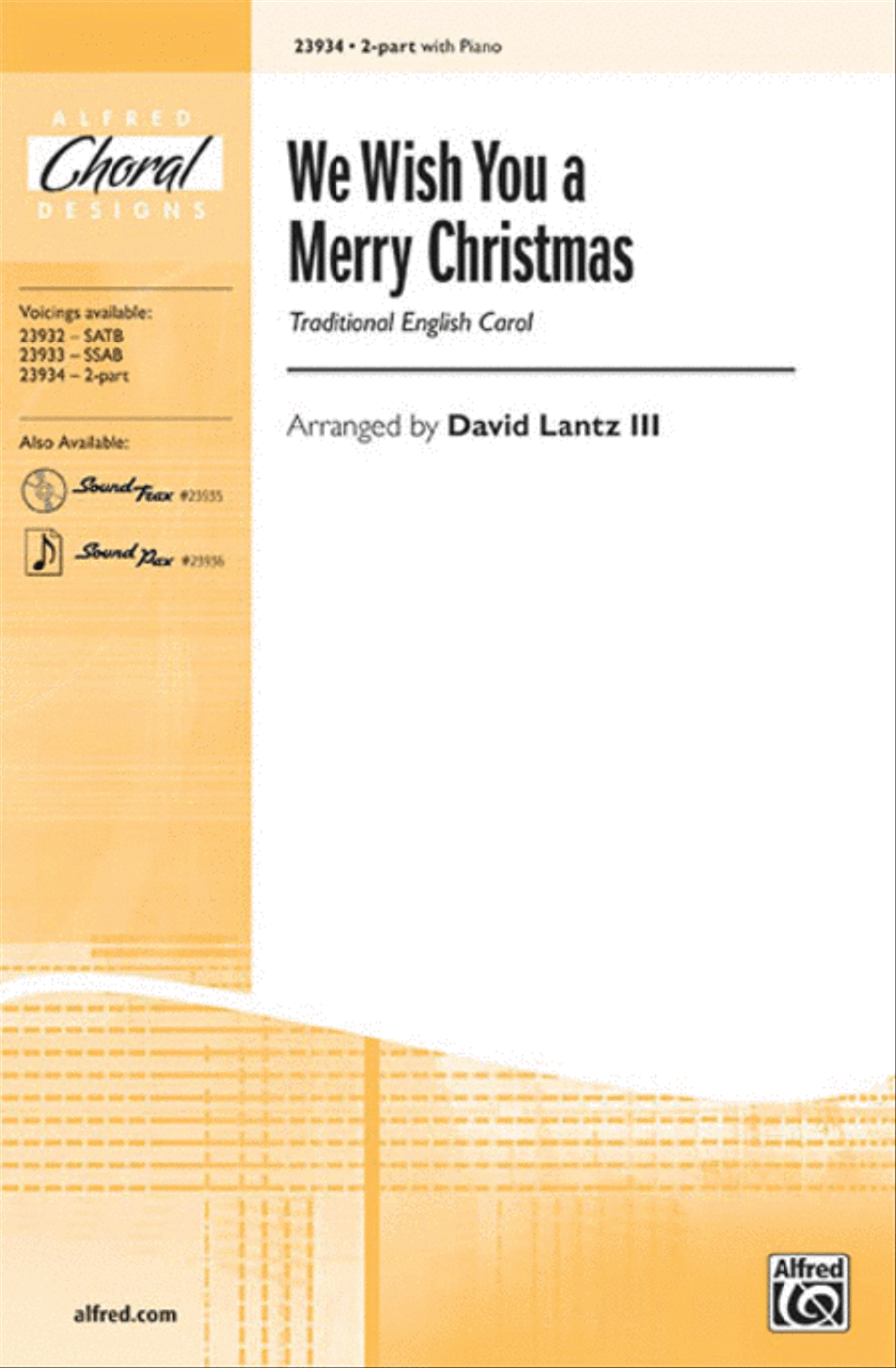 We Wish You a Merry Christmas 2-Part scores gallery preview page 1
