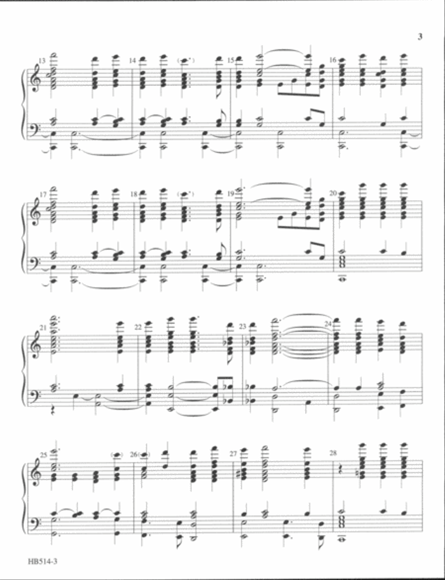 Be Still, My Soul - Larson 5-Octaves scores gallery preview page 3