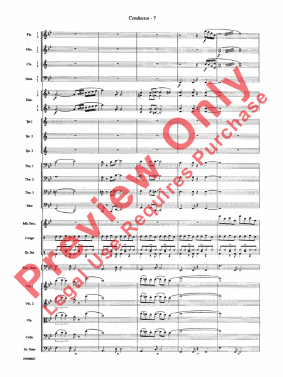 Let It Snow! Let It Snow! Let It Snow! Full Orchestra scores gallery preview page 9