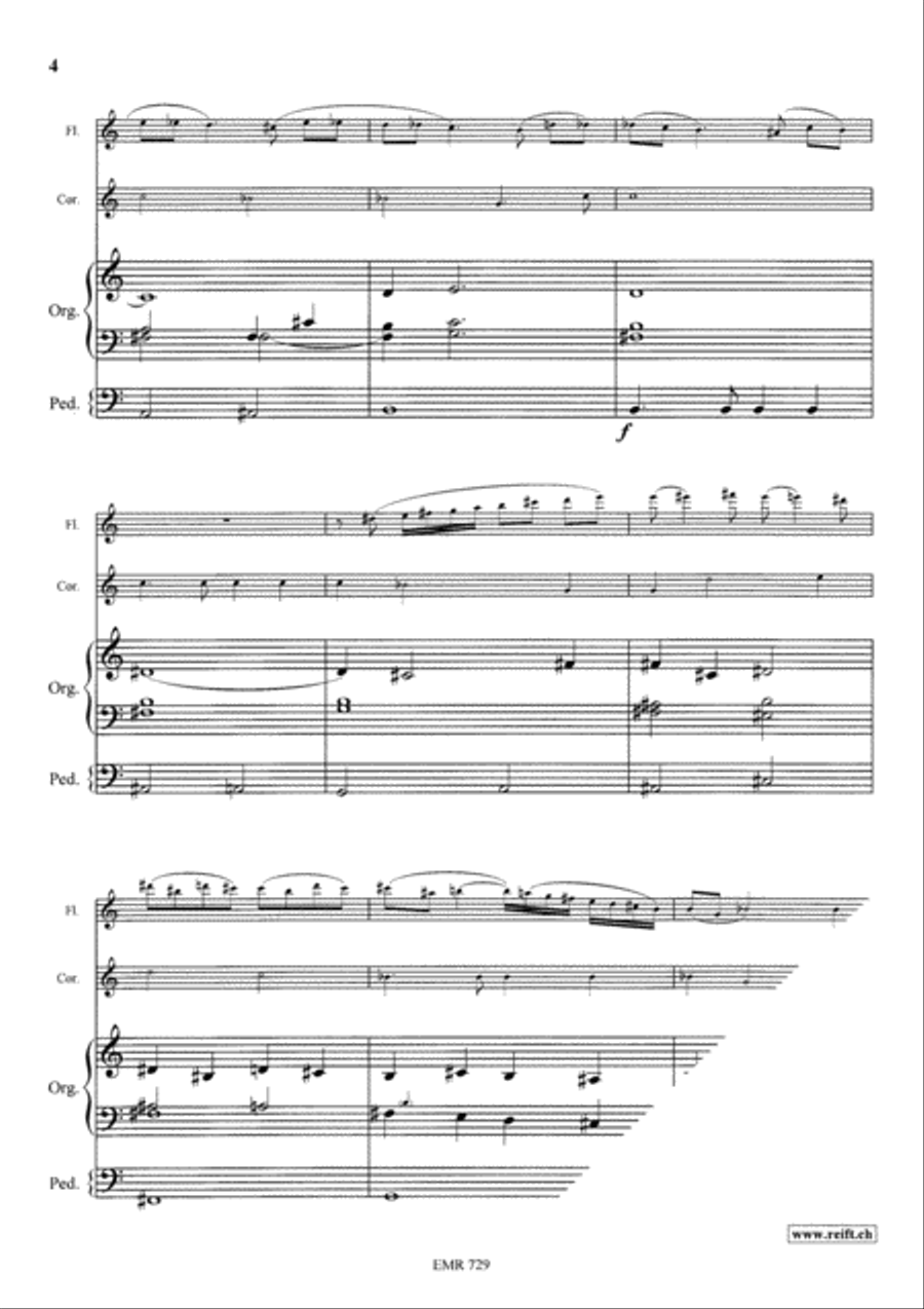 Nenia Flute scores gallery preview page 4
